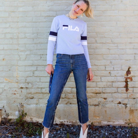 Fila Women's Michele Pullover Crewneck Sweatshirt - Picture 1 of 10